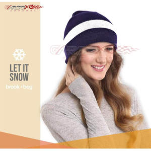 Bonnet d'automne et d'hiver pour femmes Design en tricot chaud pour Street Style et voyage Bonnet en laine douce - Product Image 5