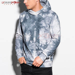 Basics Mens <b>Hoodie</b> With Multicolor <b>Tie</b> <b>Dye</b> Print And Comfortable Hooded Design <b>Tie</b> <b>Dye</b> Basics <b>Hoodie</b> For Men - Product Image 4