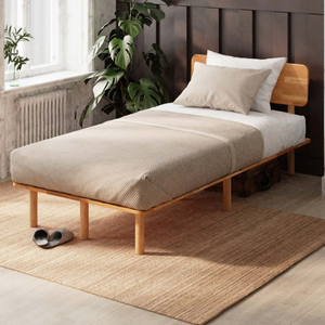 Offre Spéciale Lit Simple 100*200 hêtre En Bois Fabriqués À La Main Zéro Fly Organique Combinant Mobilier De Chambre - Product Image 1