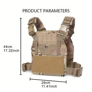 Gilets tactiques Sacs Matériel durable Qualité supérieure Confortable Taille et couleur personnalisables Gilet tactique avec sangle d'épaule - Product Image 4