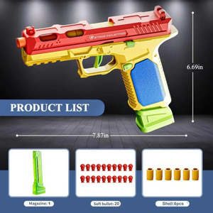 For <b>Lego</b> Electronic Toy Pistolet Billes Soft Plastic ABS with Battery Power Electronic Shooting Function Bag Packed - Product Image 3