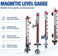 Low Price Magnetic Flap Liquids Level Meter Gauge Stainless Steel Magnetic Level Indicator Liquid Level Transmitter