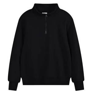 Sudadera de cuello redondo de algodón 100% personalizada para hombre al por mayor, jersey de manga larga con capucha, tejido polar de invierno, estampado sólido en relieve - Product Image 6