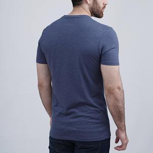 100% algodón de gran tamaño Camiseta holgada para hombre hecha a medida de alta calidad impresa peso pesado ropa de calle estilo Casual patrón sólido - Product Image 3