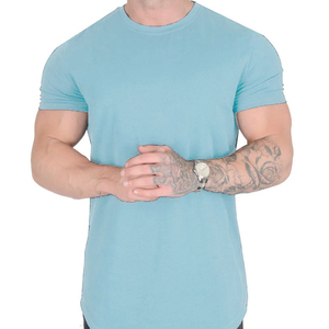 Camisa de algodón personalizada para hombre, camiseta de verano cómoda y transpirable con logotipo personalizable para hombre, ropa deportiva, ropa al por mayor - Product Image 6