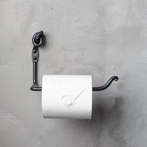 Porte-papier toilette en fer au design moderne pour un style de salle de bain tendance avec des lignes nettes et une solidité - Product Image 5