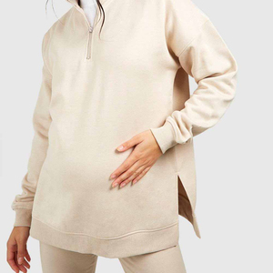 Manufacturer Factory <b>Supplying</b> Women's Eco-friendly 100% Cotton tracksuits 50-400gsm Foam Print Custom Puff Style Winter Hooded - Product Image 3