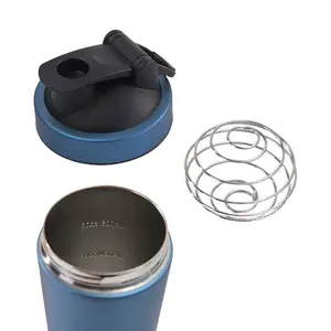 เครื่องปั่นโปรตีนสแตนเลส25OZ 750ml สำหรับออกกำลังกายและเล่นกีฬา - Product Image 2