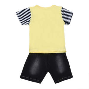 Traje de 2 Piezas para Bebé Recién Nacido - Amarillo - Product Image 5