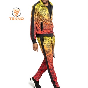 Survêtement à sublimation pour homme en tissu de haute qualité avec des imprimés accrocheurs et une coupe athlétique pour un look sportif élégant - Product Image 4