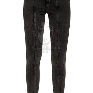 Pantalon en jean pour femme, nouveau design personnalisé, de haute qualité, style, couleur unie, confortable - Product Image 6