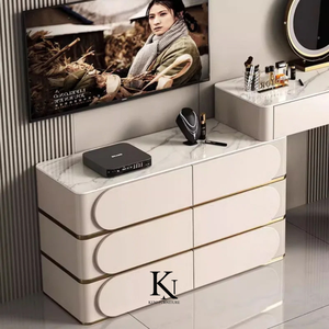 Vente en gros de meubles de chambre à coucher maquillage vanité couche étanche à l'humidité assurant la durabilité à long terme coiffeuse - Product Image 2