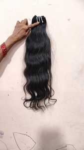 Paquetes de cabello humano de estilo Yaki sedoso suave alineado con cutícula de vendedores de cabello indio Virgen sin procesar de 100g - Product Image 2