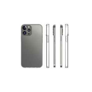 Funda de Silicona Netzy SAFA para iPhone 13 Pro Max, Transparente, Protectora, Antigolpes, Nueva - Product Image 3