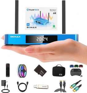 NUEVO PRODUCTO Reproductor Multimedia Inteligente Wi-Fi de Doble Banda S6 Max - Product Image 1