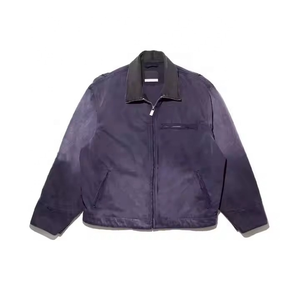 Veste en coton ciré à capuche pour homme - Imperméable, séchage rapide, respirante, réfléchissante, vêtement d'extérieur décontracté pour l'hiver, fermeture éclair, doublure en nylon - Product Image 3