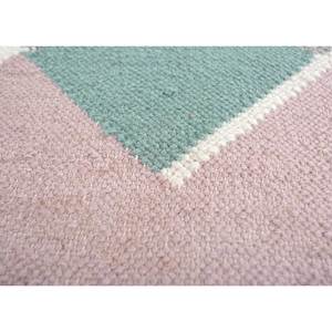 พรมขนสัตว์ทอมือลายเรขาคณิตสีงาช้าง รุ่น ADWL-13098 รูปทรงสี่เหลี่ยมผืนผ้า เหมาะสำหรับห้องนอน ห้องนั่งเล่น สำหรับวัยรุ่น สำหรับใช้ในบ้าน - Product Image 3