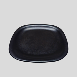 7.5 pouces inspiré Design carré mélamine vaisselle Restaurants différentes tailles noir mélamine assiettes vente Restaurant vaisselle - Product Image 1