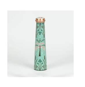 Bouteille d'eau en cuivre faite à la main classique Designer moderne unique Style personnalisé dernière décoration Boire directement - Product Image 6