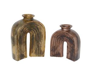 Antique Bronze Finish Running Horse <b>Decorative</b> Bowl Set Handcrafted Metal Planter Living Room Tabletop Luxury Animal Home <b>Decor</b> - Product Image 5