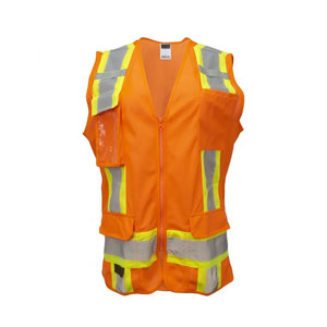 เสื้อกั๊กนิรภัยสะท้อนแสงสำหรับคนงานก่อสร้างขนาด & สีพิเศษ - Product Image 1