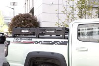 Support de personnalisation du logo, support de benne basse pour pick-up, accessoires auto 4x4, support de benne universel en acier au carbone réglable pour camion