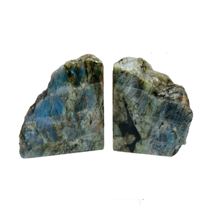 Serre-livres en pierre de haute qualité, serre-livres en cristal de labradorite, serre-livres en pierre précieuse, agate naturelle, pierre de guérison des chakras, cristal, grossiste - Product Image 4