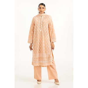 Conjunto de Traje de 3 Piezas de Chifón Bordado para Mujer IUSTKSD-766 - Product Image 4