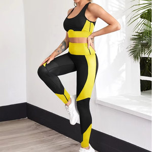 <b>Women</b> Fitness Clothing Sports Wear Yoga Suit Good Quality Breathable Scrunch butt Fitted Wear Gym Clothes & <b>leggings</b> for <b>women</b> - Product Image 3