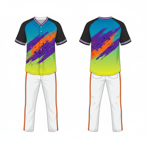 Uniforme de Béisbol 2026, Ligero, de Malla Transpirable, de Secado Rápido, con Nombre de Equipo Personalizado, Venta al Por Mayor - Product Image 4