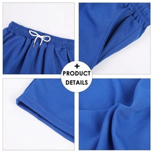 Shorts de sport pour homme en couleur unie personnalisés, de haute qualité, serrés, sexy, noirs, shorts de gym, séchage rapide, respirants, taille élastique - Product Image 6