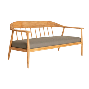 Sofá de Jardín de Madera de Teca con Marco de Madera, Banco de Exterior con Dos Asientos, Fabricación de Muebles de Exterior para el Hogar en Indonesia - Product Image 2