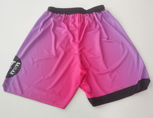 Ensemble uniforme de basket-ball personnalisé de haute qualité OEM ensemble de maillots de basket-ball réversibles cousus avec logo brodé personnalisé et shorts - Product Image 5