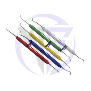 Herramientas de cera dental de alta calidad, instrumentos de modelado de acero inoxidable con recubrimiento de colores para laboratorios dentales manuales, Pakistán, Sialkot - Product Image 2