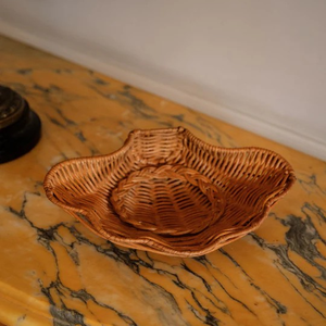 ตะกร้าหวายสานสำหรับตกแต่งทำด้วยมือสำหรับกุญแจเครื่องประดับอุปกรณ์จัดระเบียบบ้าน - Product Image 4