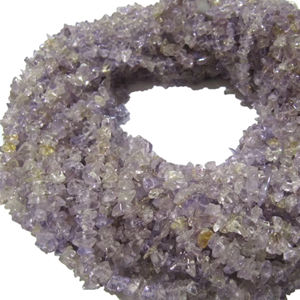 Améthyste rose naturelle puce irrégulière gravier pépite non coupée 4mm à 8mm perles couleur rose fabrication de bijoux perles brin 34 pouces de long - Product Image 1