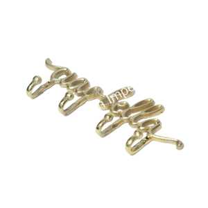 Decorative SASSY <b>Hooks</b> & Rails <b>Gold</b> Finished Cast Aluminium <b>Hook</b> Door <b>Wall</b> Mounted Metal <b>Wall</b> <b>Hooks</b> and Holder for Household Use - Product Image 5