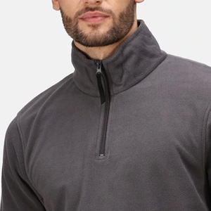 Sudadera para Hombre al por Mayor, Color Sólido con Elegante Cuello Alto / Diseño de Alta Calidad con Material Grueso, Corte Regular - Product Image 3