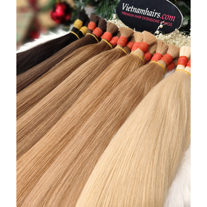 Mejor precio Extensión sin costuras natural Recto 100% Cabello humano Remy Extensiones de cabello de color personalizado de Vietnam - Product Image 4