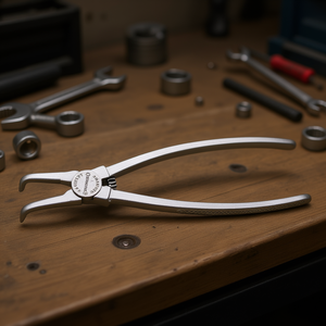 คีมปากแหวนชุบโครเมียม Stahlwille แบบปากโค้ง 90 องศา สำหรับงานที่มีประสิทธิภาพ - Product Image 3