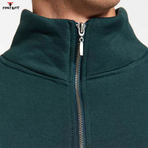 Dernières tendances de la mode, vêtements décontractés à bas prix, sweat-shirts à demi-zip en coton 100% pour l'hiver, vente en gros, design personnalisé, sweat-shirt pour homme - Product Image 6