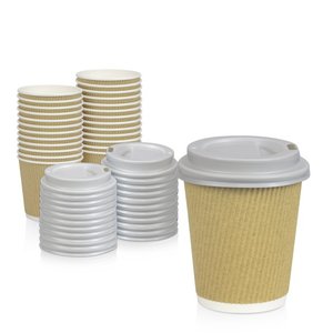 Impresión personalizada con logotipo impreso, papel de Triple Onda desechable de 16oz, para pared, tazas de té, café y bebidas calientes - Product Image 5