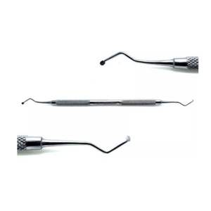 EXCAVATRICE DENTAIRE CUILLÈRE DE RESTAURATION INSTRUMENTS À DOUBLE EXTÉRIEUR EN ACIER INOXYDABLE ALLEMAND DE HAUTE QUALITÉ ENSEMBLE DE 3 PCS - Product Image 4