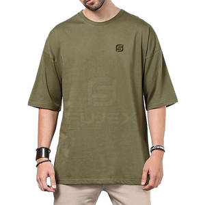 Pakistán Fabricación Camiseta Hombro caído Nuevo estilo Camiseta Nuevo diseño Hombro caído Camiseta - Product Image 1