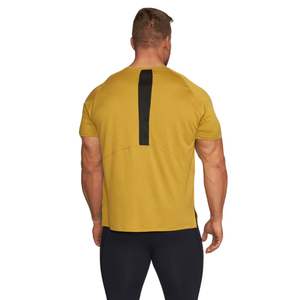 Camiseta de entrenamiento holgada para hombre Kurt-Gold Transpirable de secado rápido Ropa deportiva sostenible Camisa de gimnasio ecológica Ropa de gimnasio dorada - Product Image 2