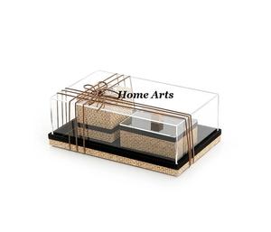 Handmade MDF <b>Wood</b> Bakhoor Burner With <b>Storage</b> <b>Box</b> Prime Quality Incense Bakhoor Burner For Wedding Decor Use - Product Image 4