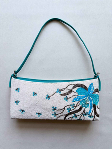MD HANDICRAFTS-Bolso bordado de cuentas hecho a mano con cierre de cremallera de lentejuelas pesadas y correa única para banquetes de invierno - Product Image 5