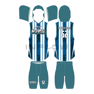 Tenue de football américain 7 contre 7, impression par sublimation, kits 2025 2026, respirant, couleur unie, conception personnalisée OEM, maillots de football 7 contre 7 - Product Image 4