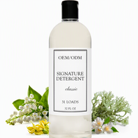 Détergent Liquide Concentré OEM ODM 946ml Triple Enzyme Parfum Classique Détachant Logo Personnalisé Marque Privée