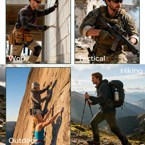 Pantalon cargo de travail en matériau durable Pantalon cargo de travail de qualité supérieure Meilleures ventes - Product Image 6